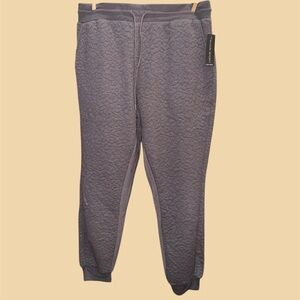Women’s grey sweatpants.